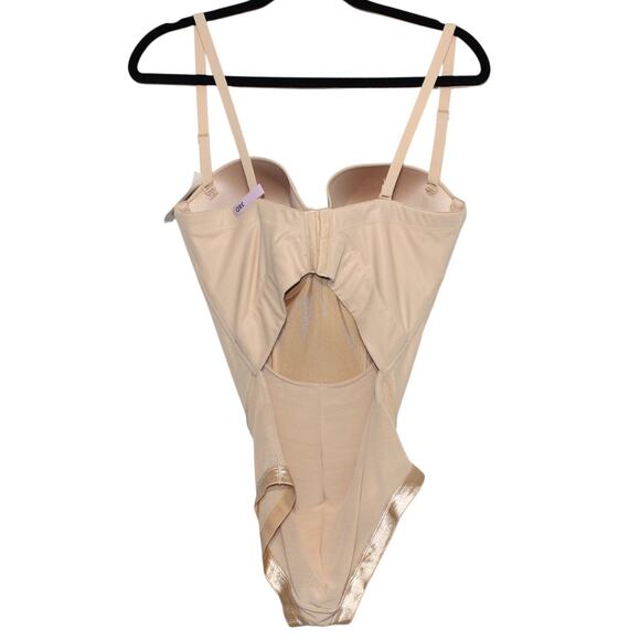 Maidenform Firm Tummy-Control Easy Up Strapless Bodysuit 1256 38D NWT - Picture 6 of 8